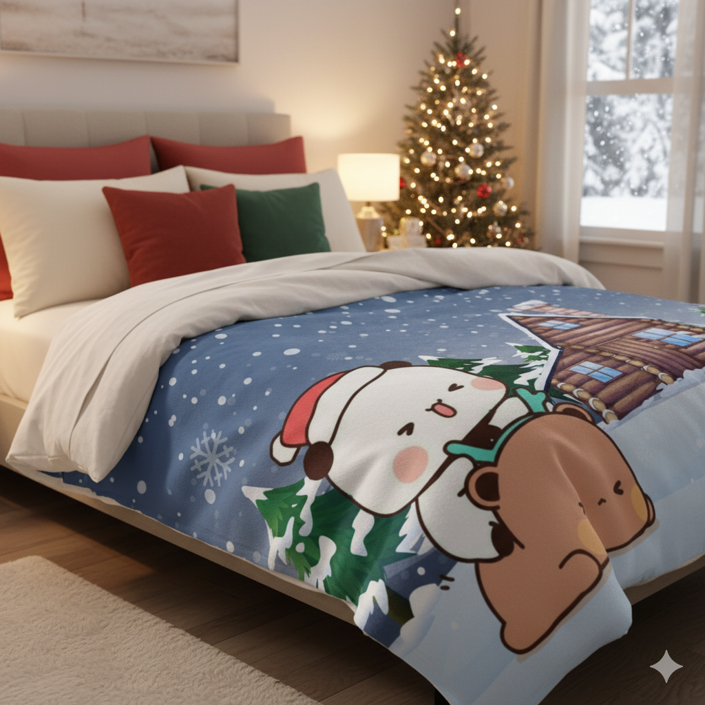 Bubu Dudu Christmas Fleece Blanket