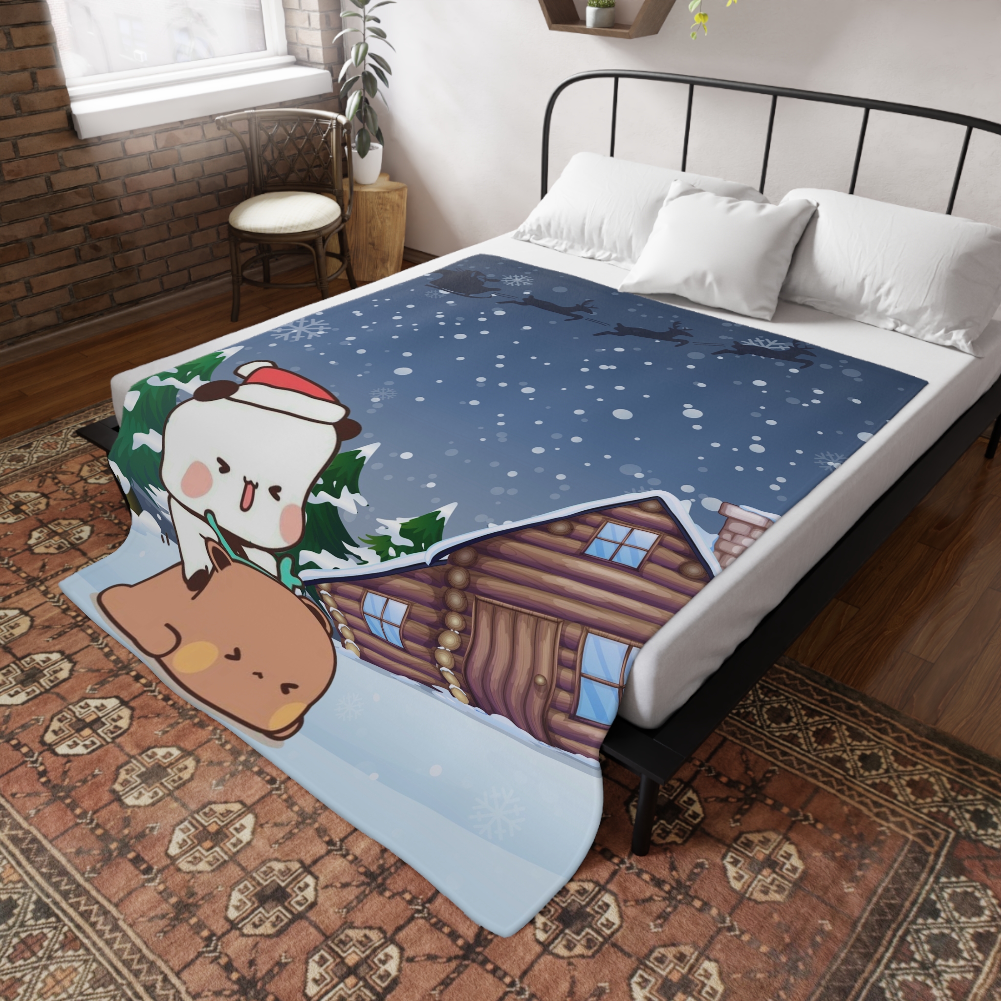 Bubu Dudu Christmas Fleece Blanket
