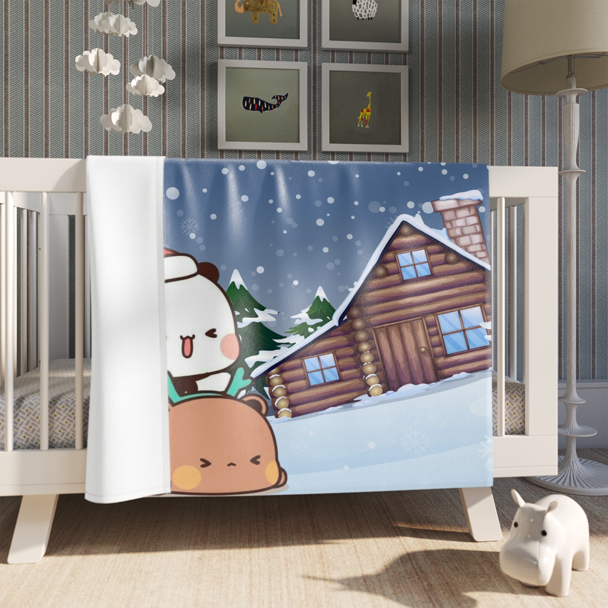 Bubu Dudu Christmas Fleece Blanket