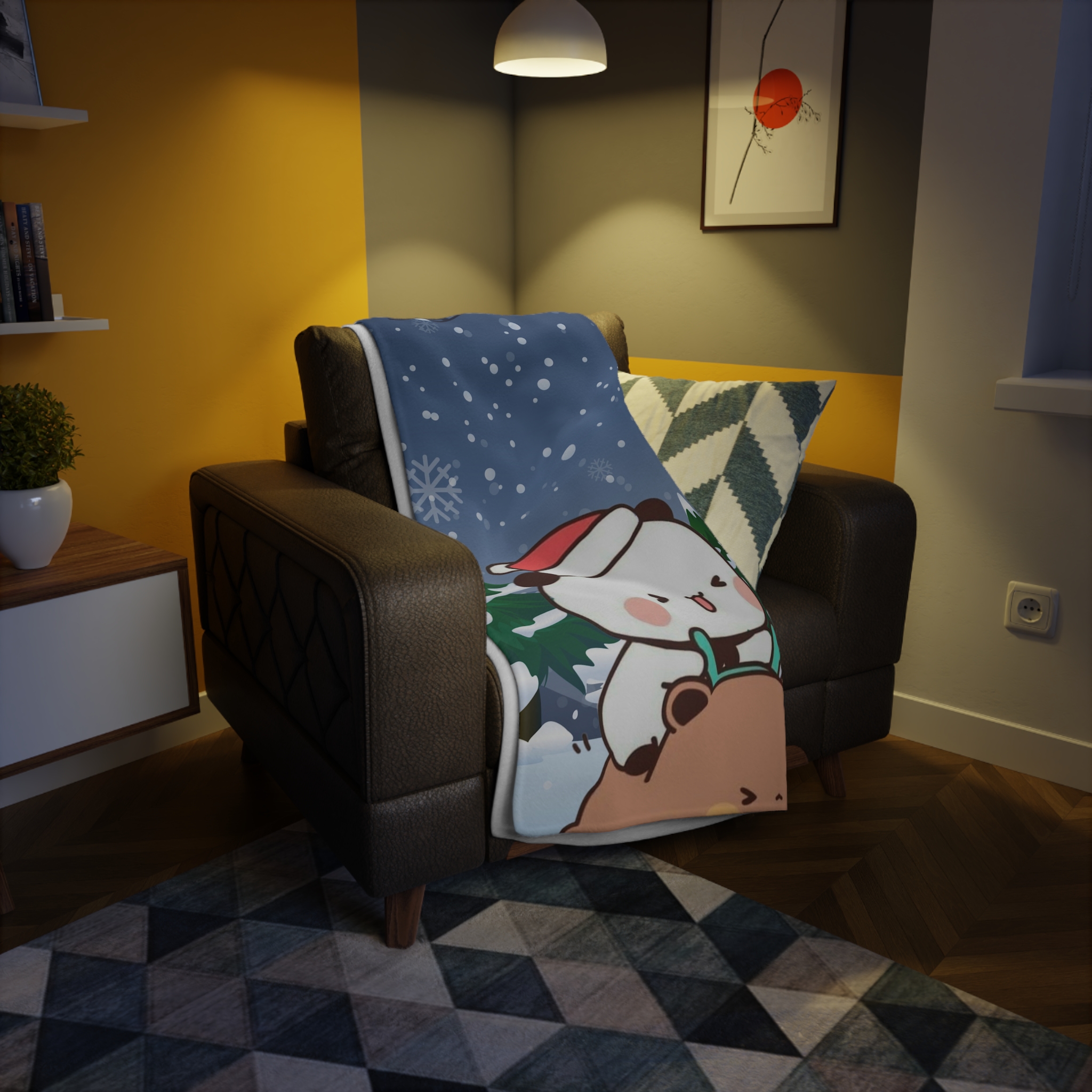 Bubu Dudu Christmas Fleece Blanket